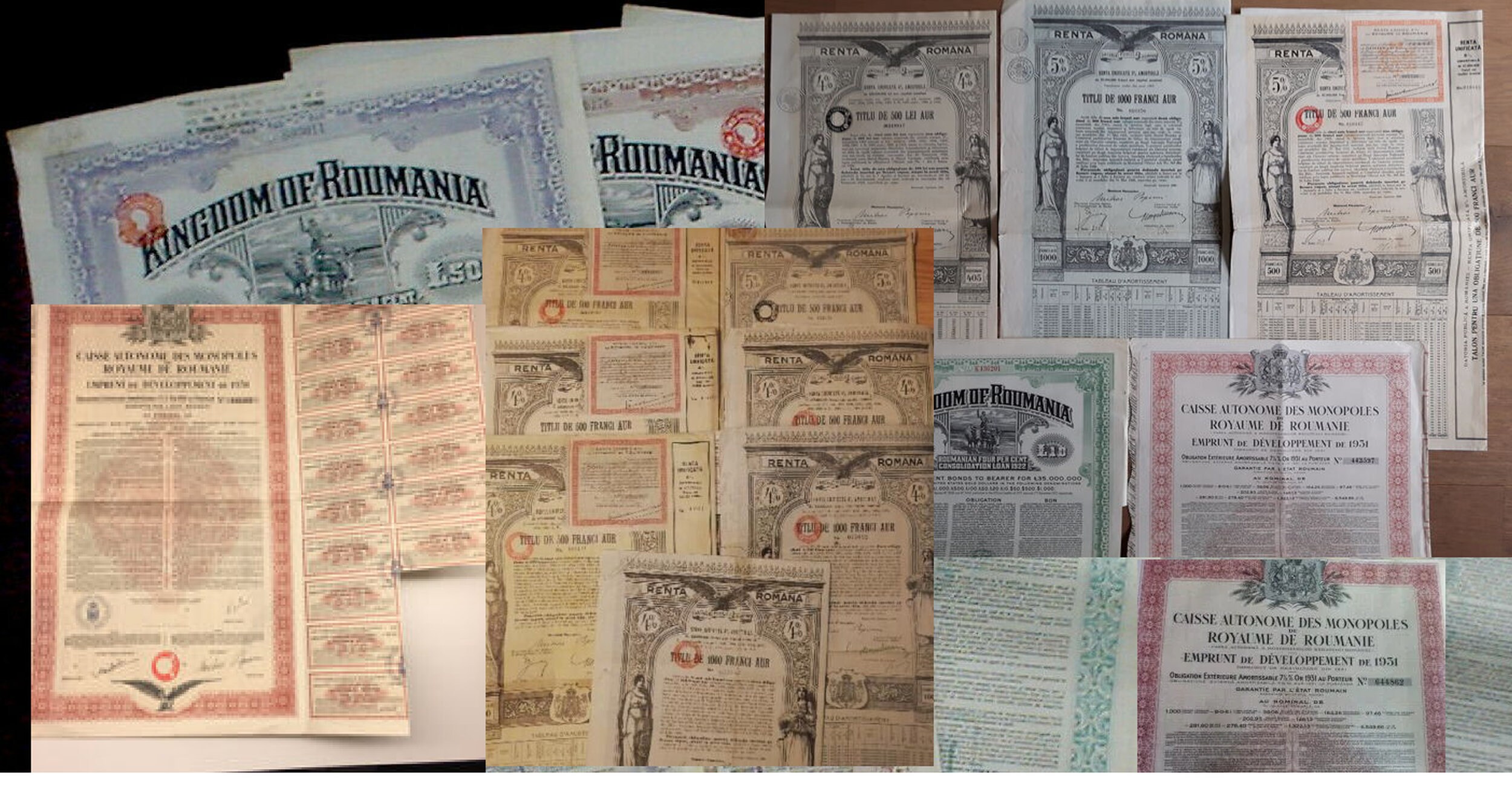 Renta Romana / Caisse autonome 1922-1931 Romanian bonds | Etsy Renta Romana / Caisse autonome 1922-1931 Romanian bonds | Etsy