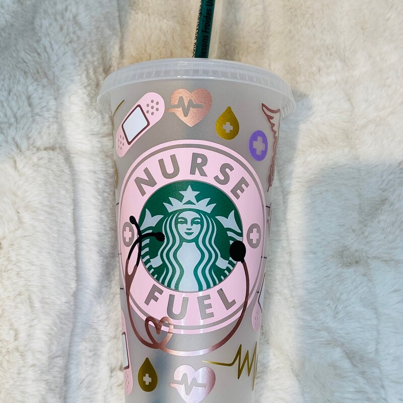Nurse Starbucks Cup Etsy