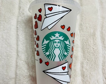 Starbucks valentine cup | Venti | Cold Cup | Valentine's Day | Tumbler Cup | Gift for Best Friend | Personalized gift | Girlfriend | BFF