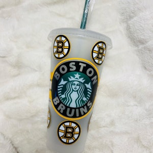 Personalized Sports Team Starbucks Cup | Hockey Fan | Les Canadiens I Boston Bruins | Pittsburgh Penguins |Personalized Gifts | Hockey Cup