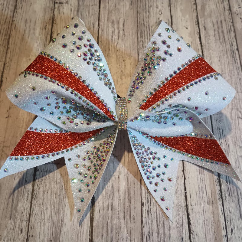 Sparkly Green Cheer Bow - Etsy