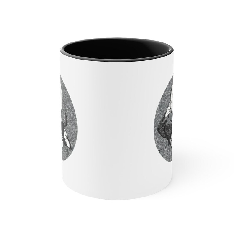 Brain Eater Art Tea/Coffee Mug, 11oz - Indie artwork vintage and trendy! image 9