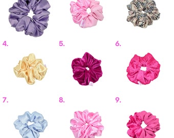 XXL Bold Scrunchie Hair Tie - Sample Sale Unisex - Scrunchie, Heatless Curls