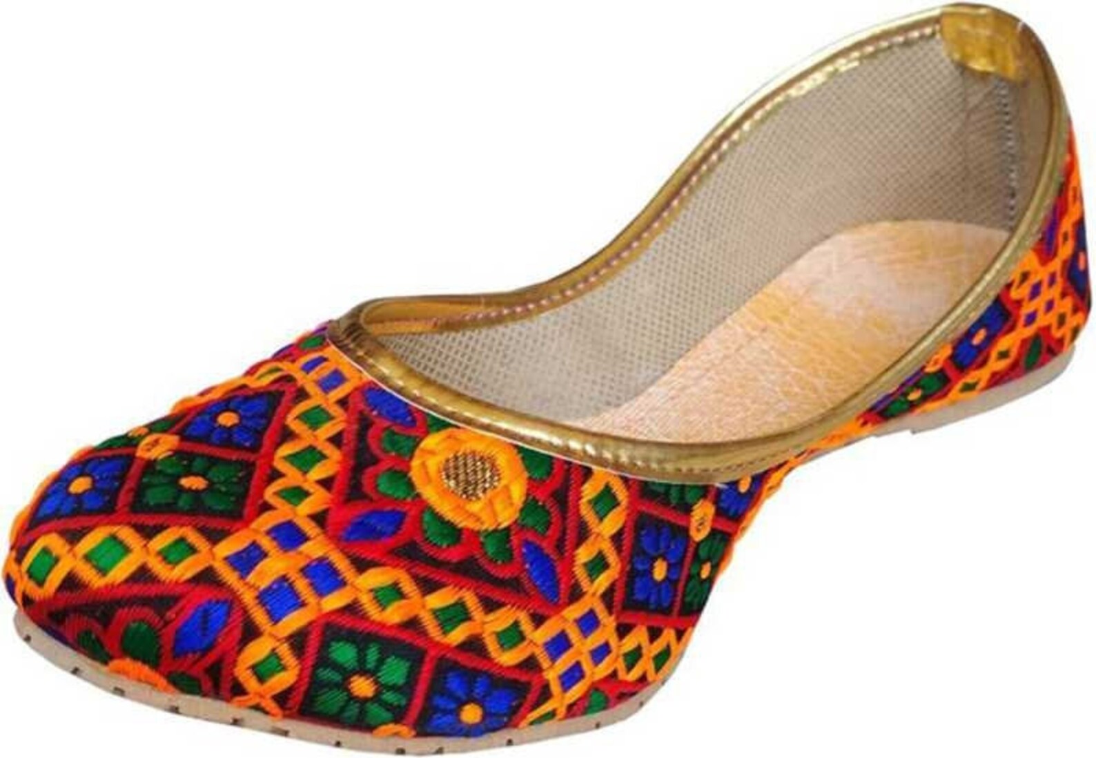 Handmade jute Rajasthani Mojari Ethnic Shoes Traditional shoes Etsy