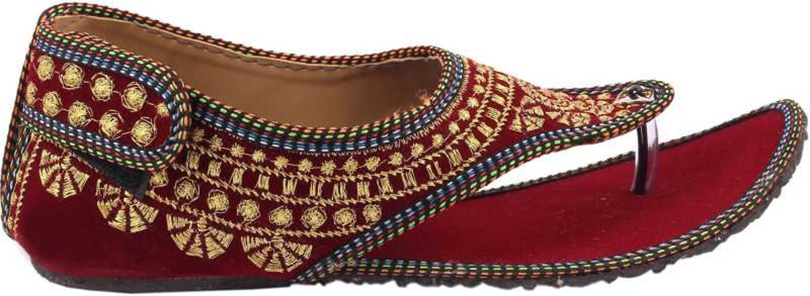 Traditional Rajasthani Juti Flat mojari Handmade Ethnic Shoes Etsy