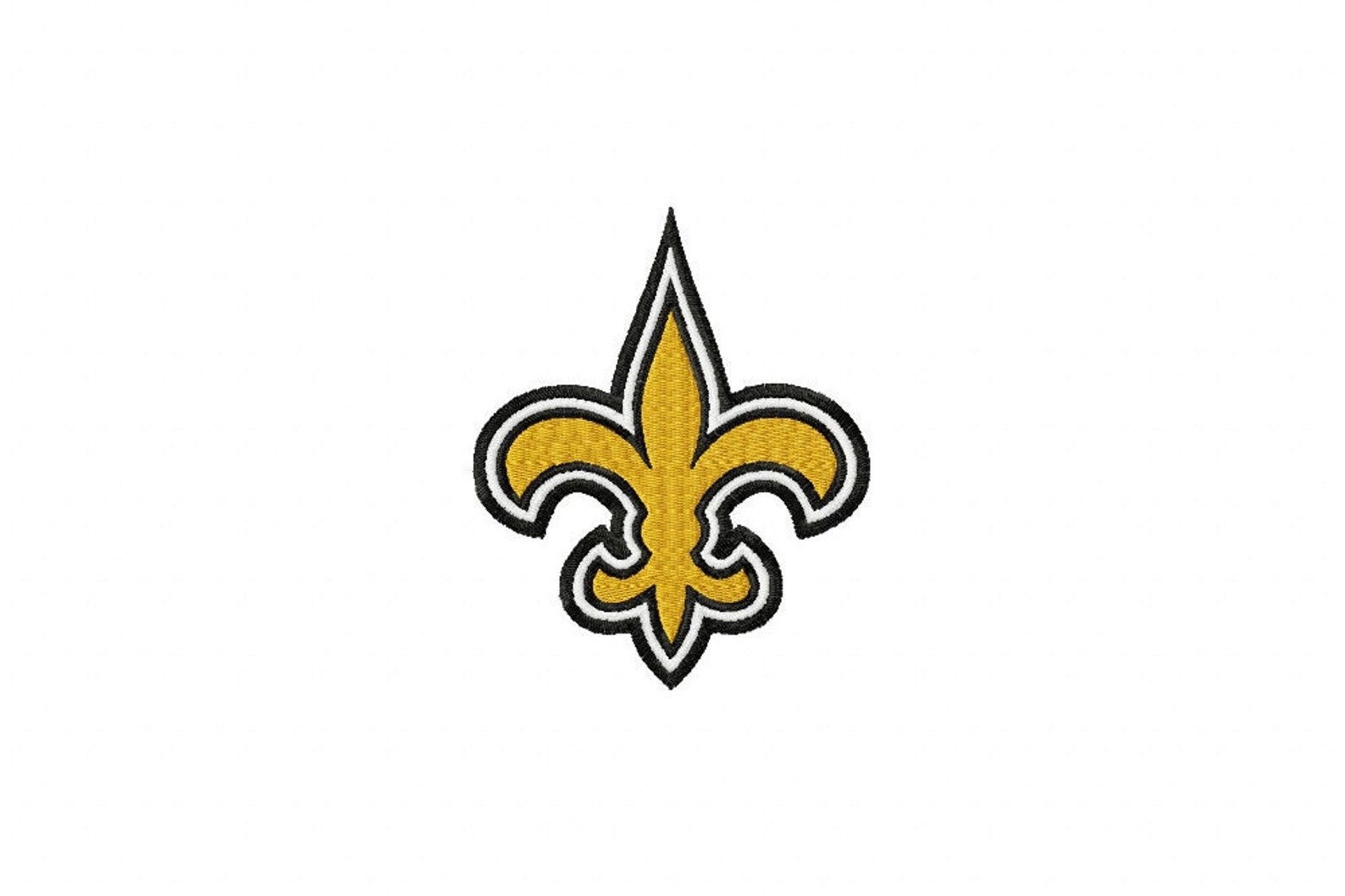 New Orleans Saints Logo Embroidery Design 4 Sizes Patterns | Etsy