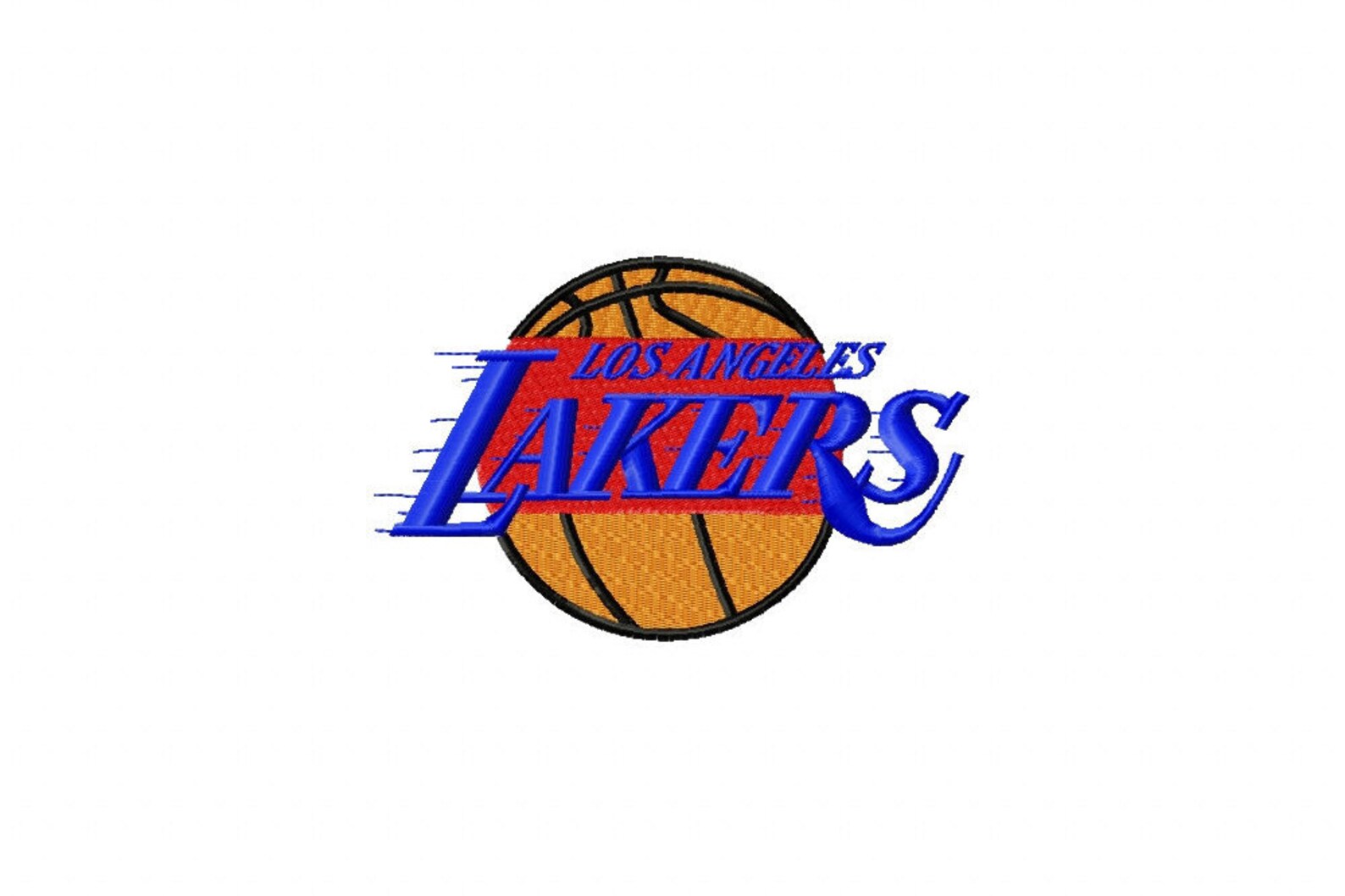 Los angeles embroidery design 3 sizes baseball team logo  etsy