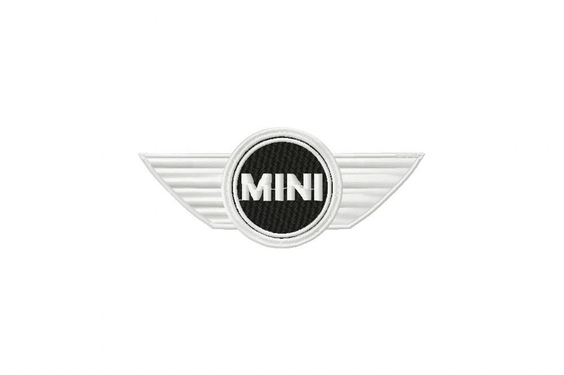 Mini Cooper Logo Embroidery Design 4 Sizes Car Badge Car Etsy