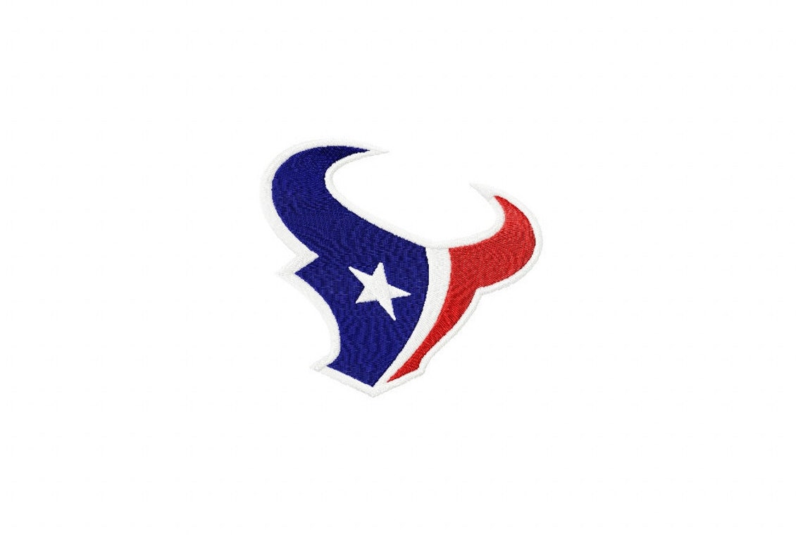 Houston Texans Logo Embroidery Design 4 Sizes Patterns Etsy