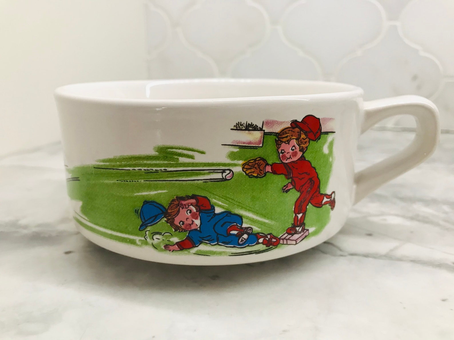Set of 6 Vintage Campbell's Soup Bowls Etsy