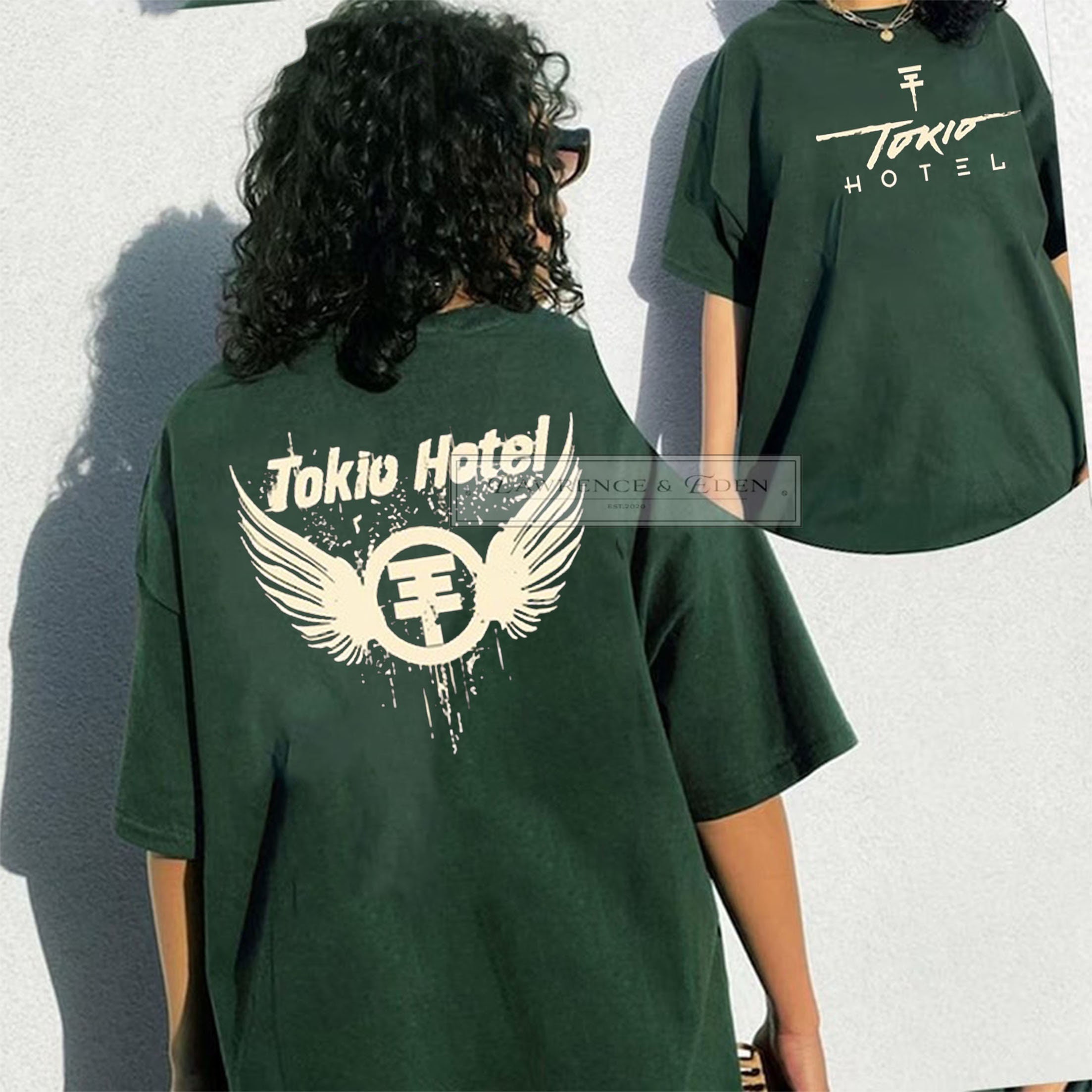 Discover Maglietta Vintage Tokio Hotel Shirt, Tokio Hotel Band Shirt, Tokio Music Shirt
