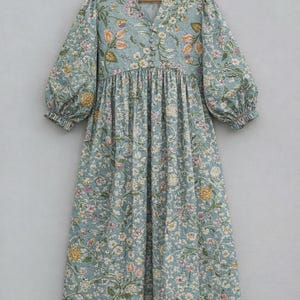 100 Cotton House Dress - Etsy
