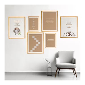 Teamwork Office Decor, Set of 6 Prints , Team Motivation Prints, Team Work Quotes, Inspirational Posters, Workplace Wall Art, Break Room Art