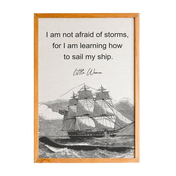Not Afraid of Storms - Etsy