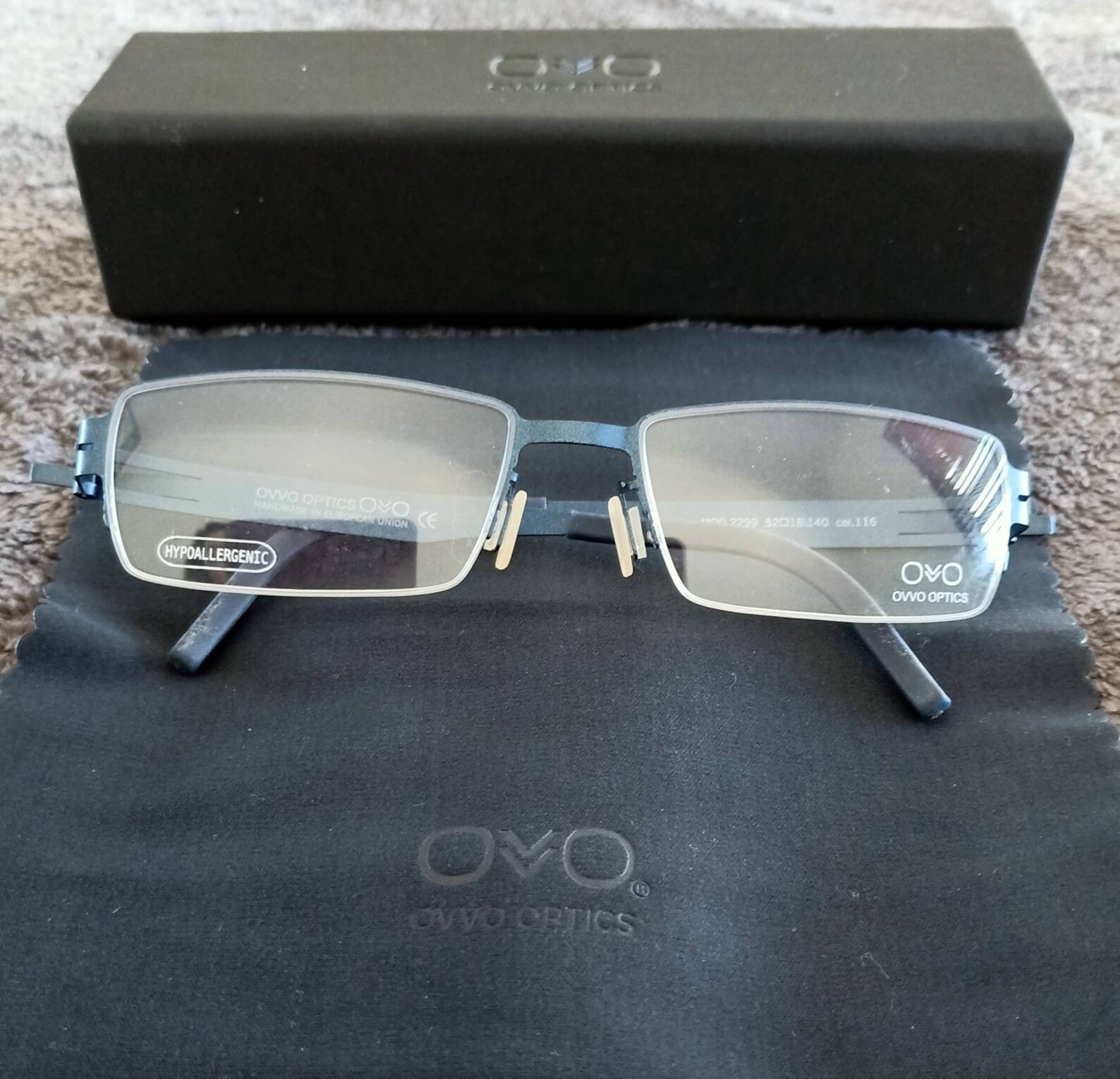 Ovvo screwless technology optical frame mod 2299 Etsy