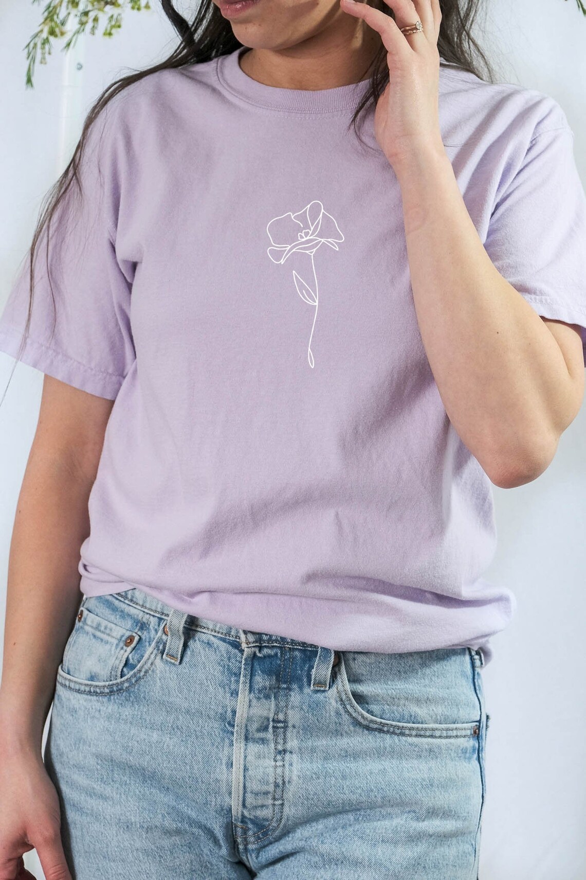 Birth Month Tee Shirt For Women Birth Month Flower T-Shirt | Etsy