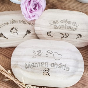 Empty wooden pocket. Mother's Day, Father's Day, Personalized gift, Birthday. customizable. gift mistress, Nanny. Christmas