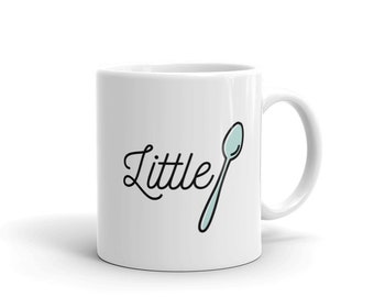 Little Spoon Mug | Couples Gift | Gift for Girlfriend | Gift for Wife | Gift for Boyfriend | Gift for Husband | Gift for Partner | Cute Mugs