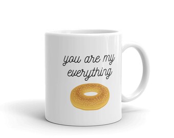 You Are My Everything Bagel Mug | Couples Gift | Romantic Gift | Cute Mugs