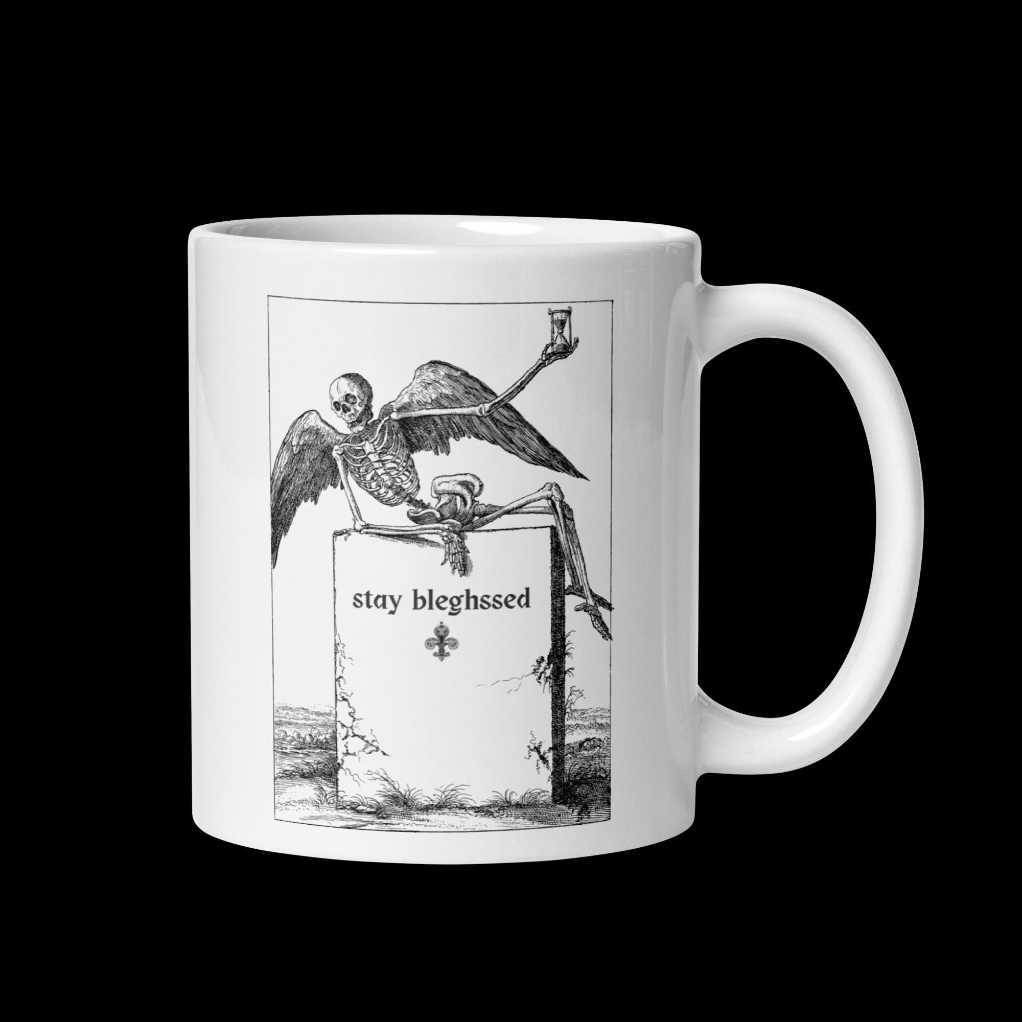 Taza Stay Bleghssed Graveyard / Regalo de metalcore / Taza de metalcore / Taza de metal / Regalo de metal / Regalo de metalcore / Taza de metalcore