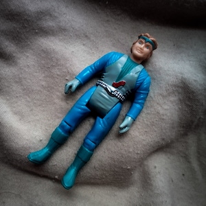 Vintage Dino Rider Human Action Figure image 1