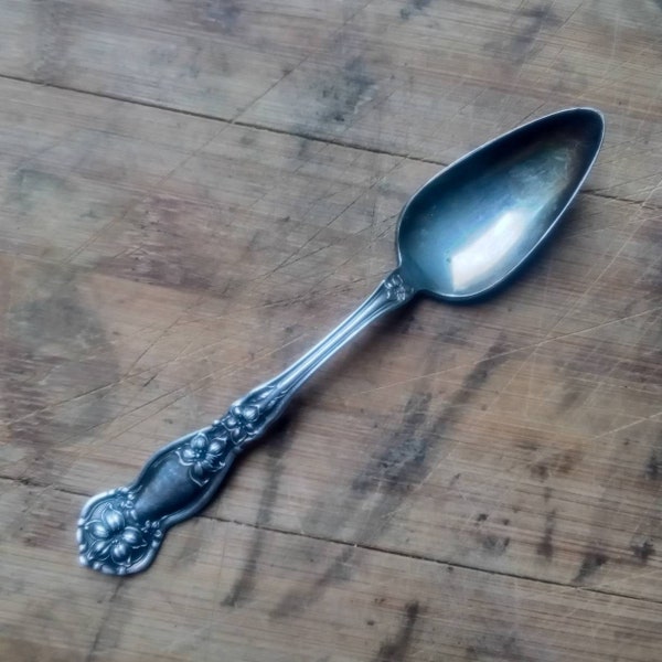 Antique Silver Plated Medicine Spoon