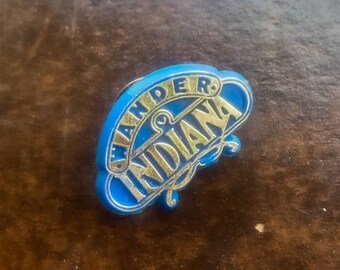 Wander Indiana Vintage Pin