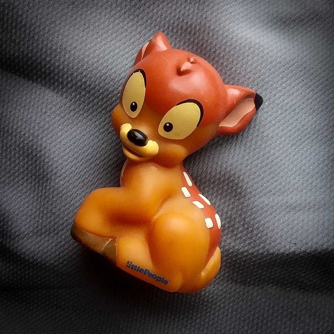 Vintages Walt Disney Bambi Figurine Etsy