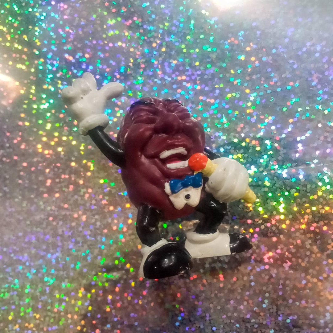 Vintage California Raisin Vinyl Figurine Etsy