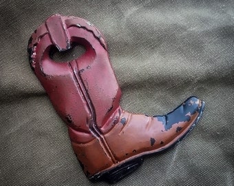 Décapsuleur botte de cowboy vintage