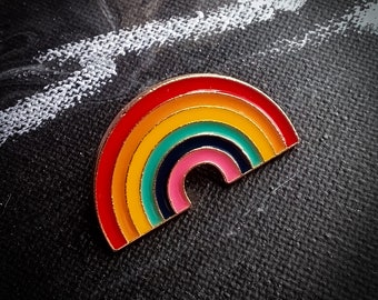 Classic Rainbow Enamel Pin