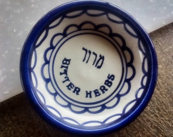 Hebrew Bitter Herbs Dish