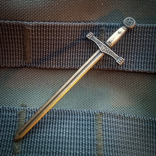 Spanish Inquisition Sword Metal Miniature