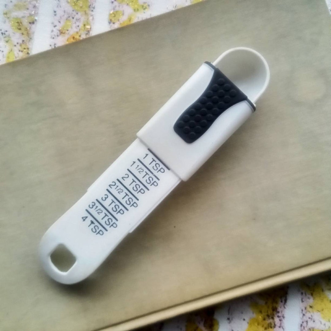 Vintage Adjustable Measuring Teaspoon Etsy