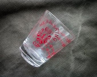 Retro Garden Measuring Shot Glass