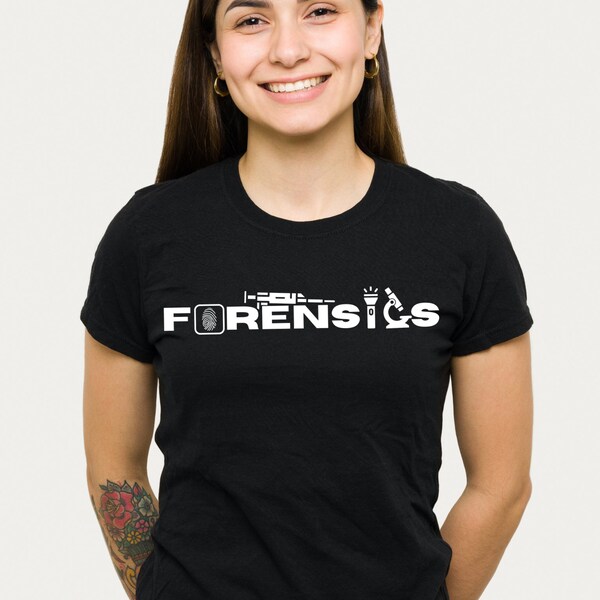Forensic Science shirt forensics t-shirt gift forensic scientist tshirt