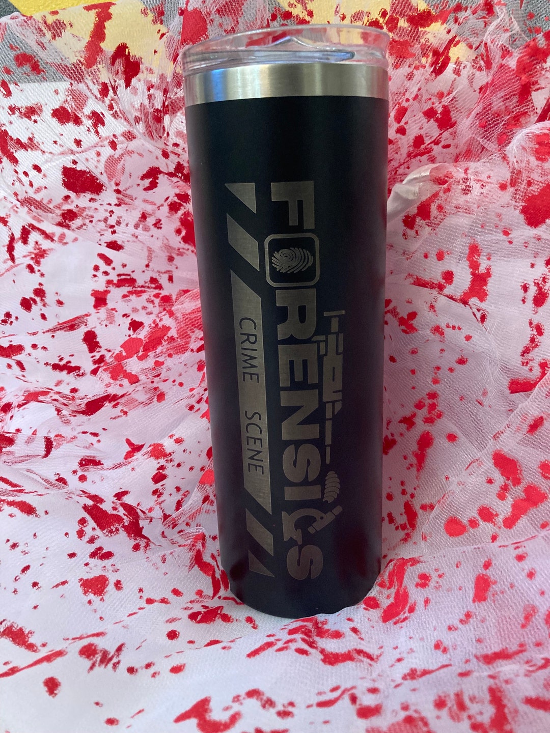 Engraved Forensic Science Tumbler: Personalized CSI Gift, 20oz - Etsy