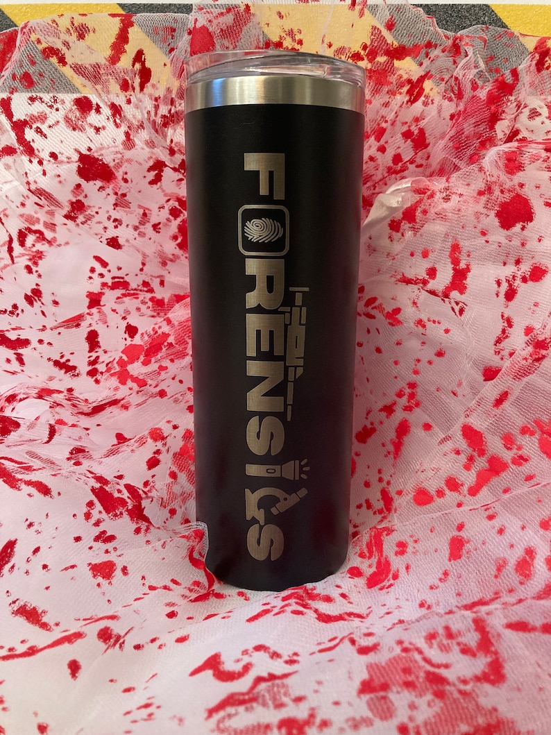 Engraved Forensic Science Tumbler: Personalized CSI Gift, 20oz - Etsy