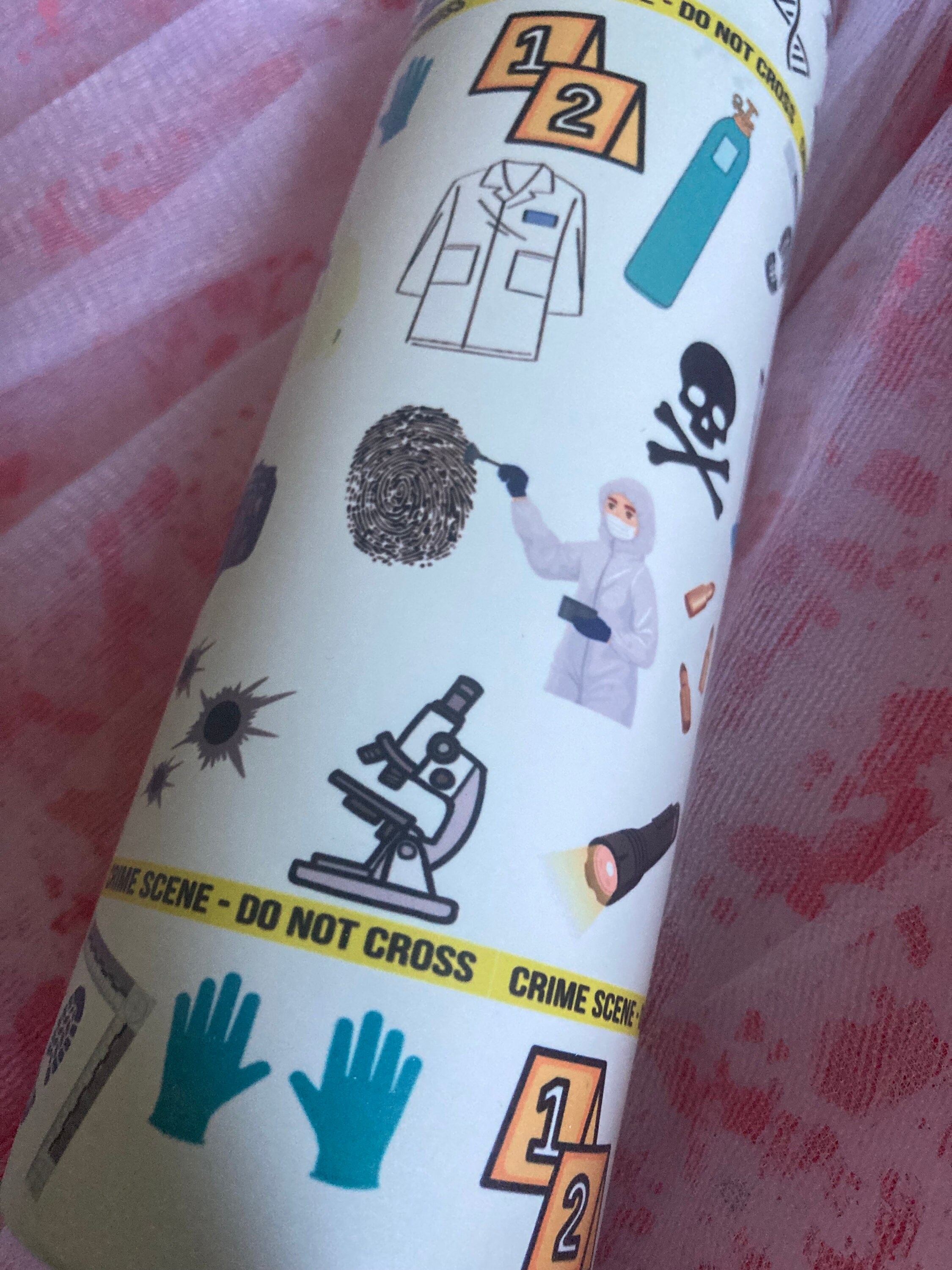 Personalized Forensic Science Tumbler: Glow in Dark CSI Gift - Etsy