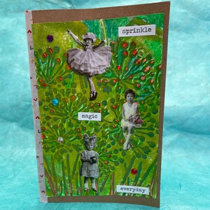 Handmade  Blank Mini Journal with envelope