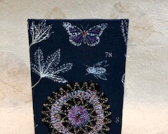 Butterfly /Wildflowers Blank Journal
