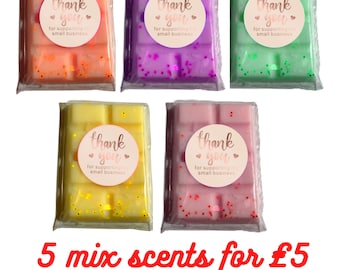 Scented Soy Wax Melts: Aromatherapy Snap Bars, Long Lasting