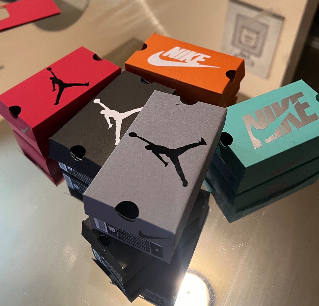 Party Favor Shoe Boxes, Designer, Jordans 4.5 L X 2.5 H Etsy