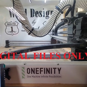 ONEFINITY CNC Complete X & Y Drag Chain Bracket Setup ** Digital STL Files Only**