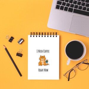 Pegatina de gato, pegatina de café, pegatina de gato divertido, regalo temático de gato, pegatina de meme, pegatinas lindas, regalo de amante de los gatos, pegatina de computadora portátil, pegatina genial