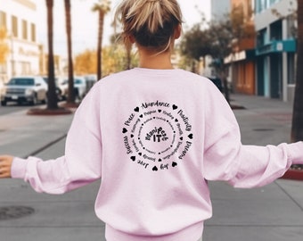 Manifest It Sweatshirt -  Motivational Sweatshirt, Self-love Positive Quote - Law of Attraction, Affirmations Sweatshirt - Manifesting Gift