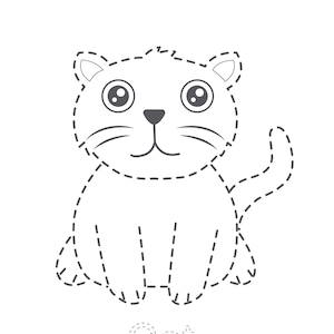 Toddler Tracing, Kids coloring pages, Toddler Activity, Tracing Book, Activity book, Preschool Printable, Preschool activities, Tracing