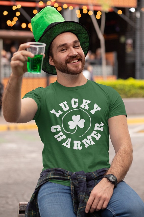 Lucky Charmer Shirt, Lucky Charm Shirt, Clover Shirt, Lucky Shirt, St  Patrick Shirt, Patrick Day Shirt, Shamrock Shirt Four Leaf Clover - Etsy