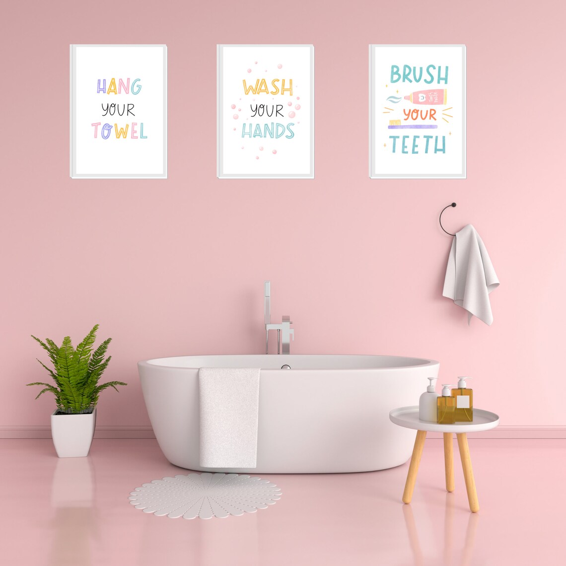 Kids Bathroom Decor Bathroom Printable Kids Kids Bathroom - Etsy