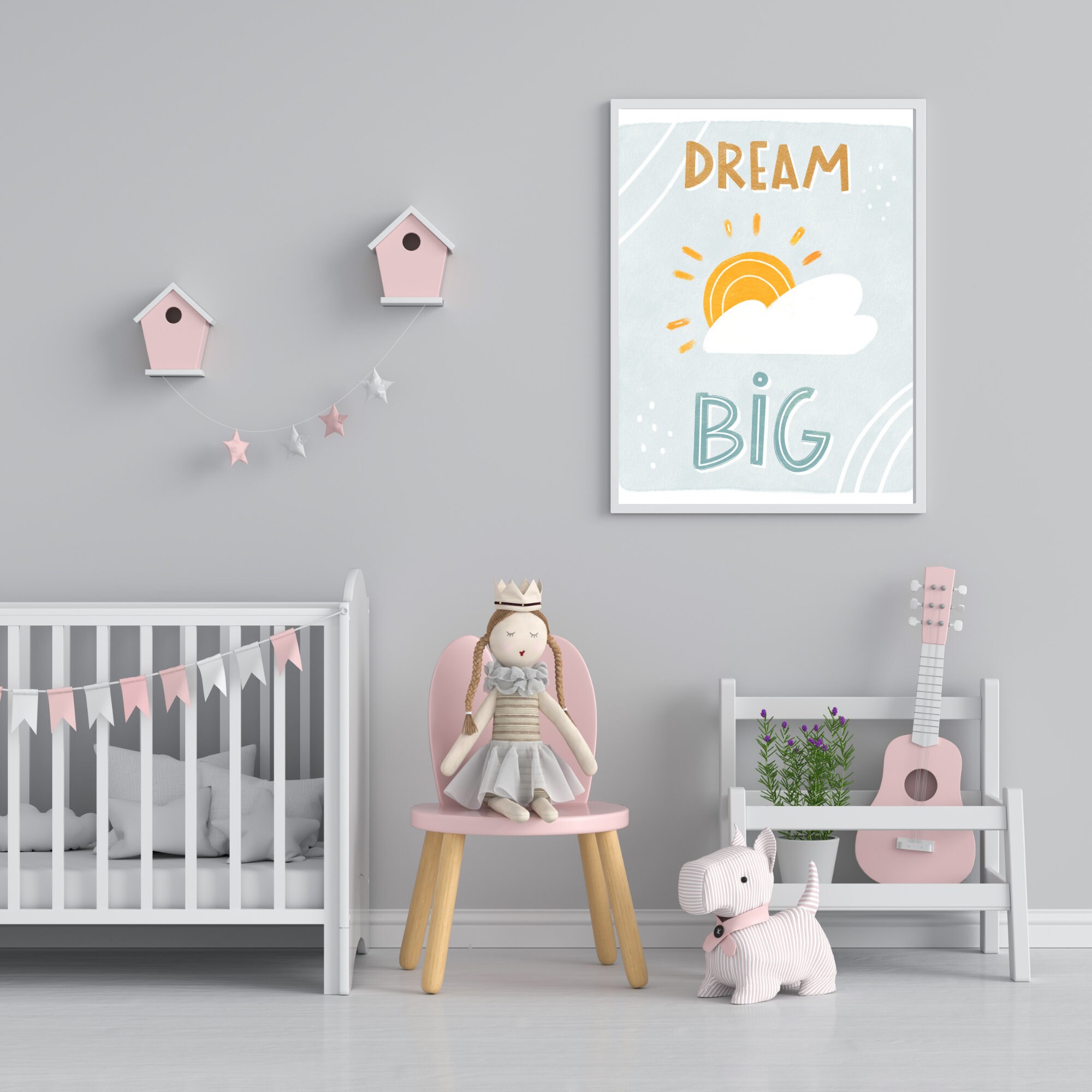 Kids Playroom Inspirational Art Wall Decor | Set of 6 Prints 8x10 ...